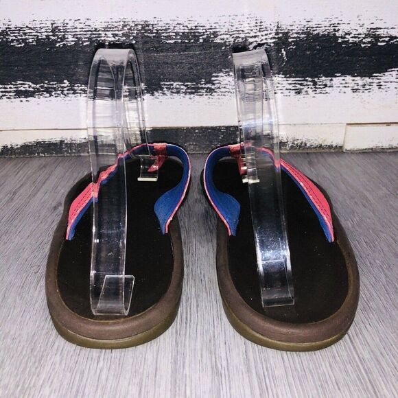 OluKai Punua Kia'i Beach Sandals Women's Size 8 Flip Flop Thongs Pink *FLAWS - Picture 5 of 15